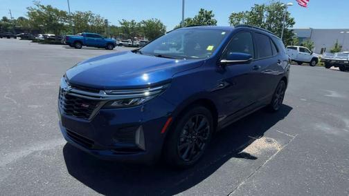 Blue Glow Metallic 2023 Chevrolet Equinox FWD RS