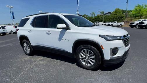 Summit White 2023 Chevrolet Traverse LT Cloth