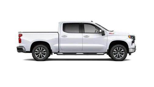 Summit White 2026 Chevrolet Silverado 1500 LT