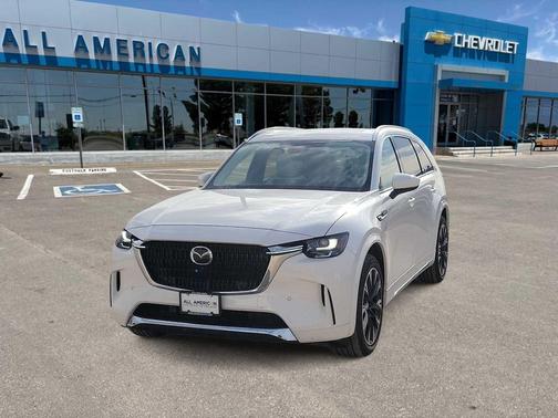 Rhodium White Premium 2025 Mazda CX-90 3.3 Turbo S Premium Plus