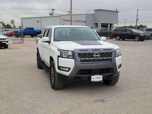 Glacier White 2025 Nissan Frontier SV