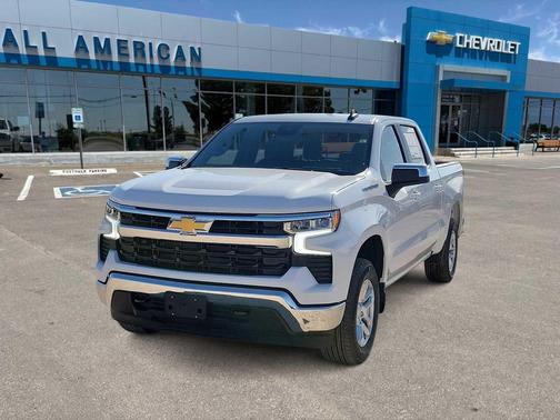 Summit White 2026 Chevrolet Silverado 1500 LT