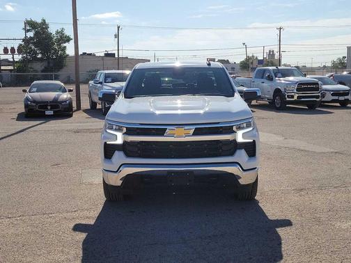 Summit White 2026 Chevrolet Silverado 1500 LT