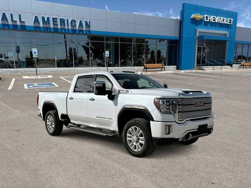 White Frost Tricoat 2020 GMC Sierra 2500 Denali