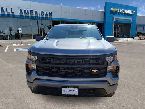 Sterling Gray Metallic 2026 Chevrolet Silverado 1500 Custom