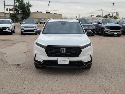 Platinum White Pearl 2025 Honda CR-V Hybrid Sport FWD