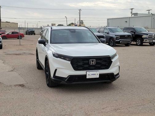 Platinum White Pearl 2025 Honda CR-V Hybrid Sport FWD
