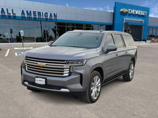 Satin Steel Metallic 2021 Chevrolet Suburban 4WD High Country
