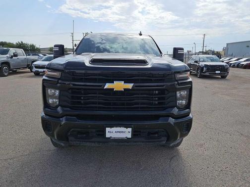 Black 2025 Chevrolet Silverado 2500 Custom