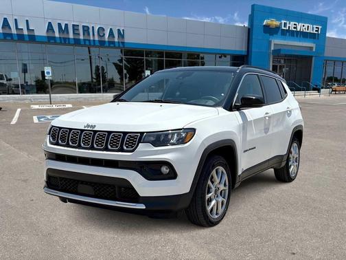 Bright White Clearcoat 2025 Jeep Compass Limited