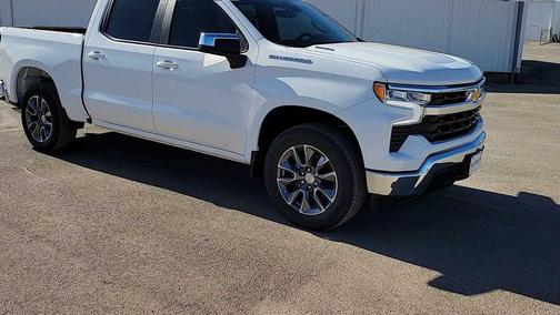 Summit White 2026 Chevrolet Silverado 1500 LT