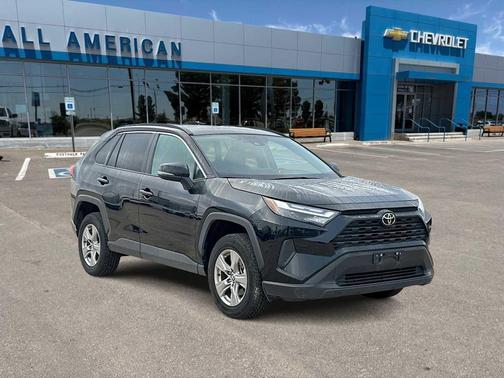 Midnight Black Metallic 2025 Toyota RAV4 XLE