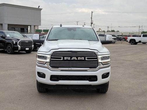 Bright White Clearcoat 2024 RAM 2500 Laramie Crew Cab 4x4 6'4' Box