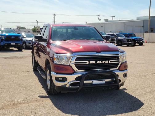 Delmonico Red Pearlcoat 2021 RAM 1500 Lone Star