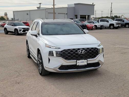 Quartz White 2022 Hyundai SANTA FE Calligraphy