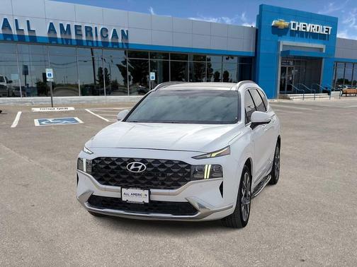 Quartz White 2022 Hyundai SANTA FE Calligraphy