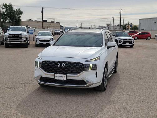 Quartz White 2022 Hyundai SANTA FE Calligraphy