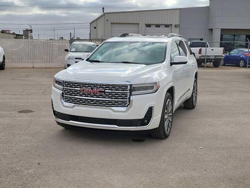 White Frost Tricoat 2021 GMC Acadia Denali