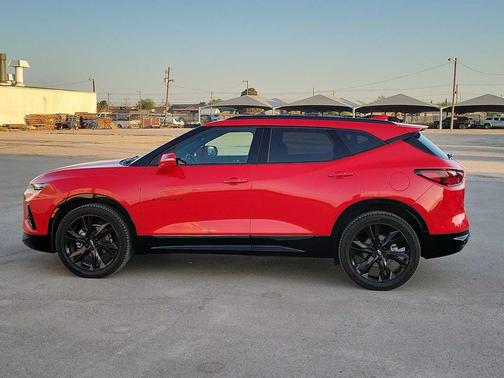 Red 2020 Chevrolet Blazer RS