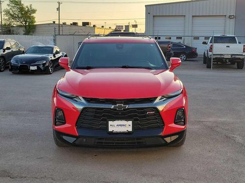 Red 2020 Chevrolet Blazer RS