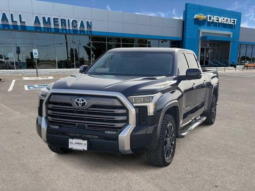 Midnight Black Metallic 2023 Toyota Tundra Hybrid Limited