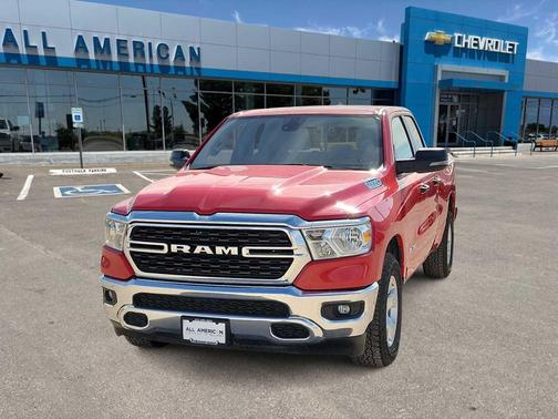 Flame Red Clearcoat 2023 RAM 1500 Lone Star
