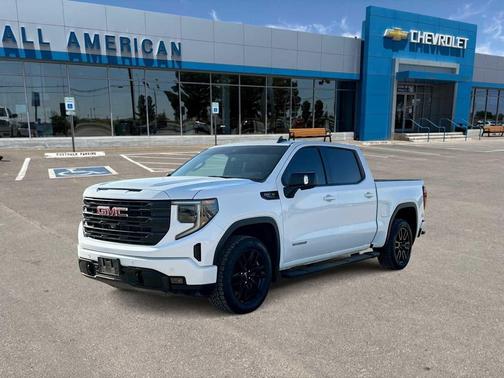 Summit White 2025 GMC Sierra 1500 Elevation