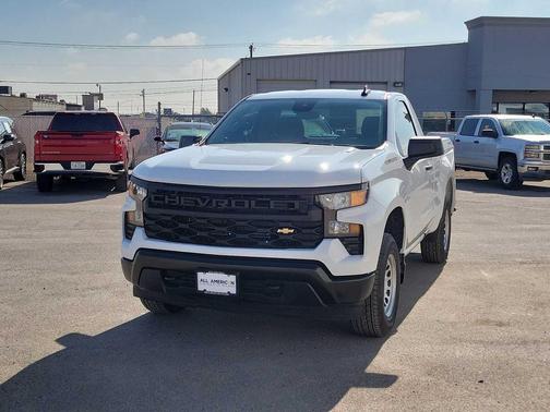Summit White 2026 Chevrolet Silverado 1500 WT