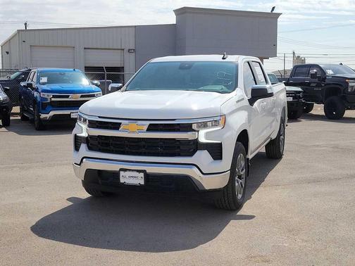 Summit White 2026 Chevrolet Silverado 1500 LT