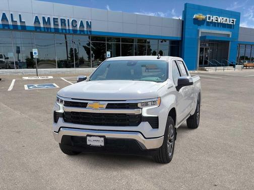 Summit White 2026 Chevrolet Silverado 1500 LT