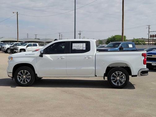 Summit White 2026 Chevrolet Silverado 1500 LT