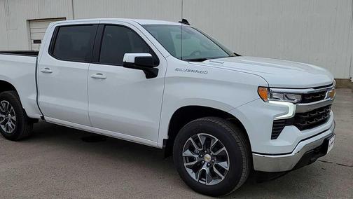 Summit White 2026 Chevrolet Silverado 1500 LT