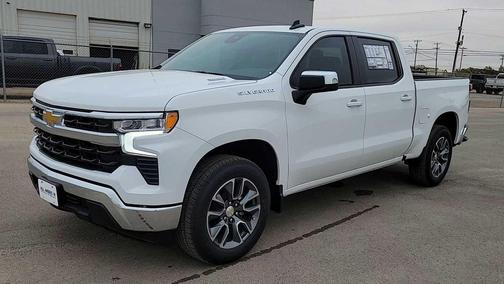 Summit White 2026 Chevrolet Silverado 1500 LT