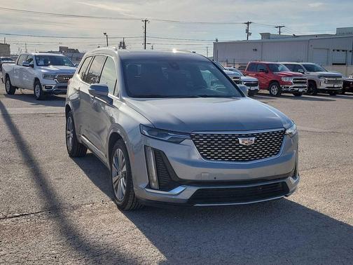 Argent Silver Metallic 2024 Cadillac XT6 Premium Luxury FWD