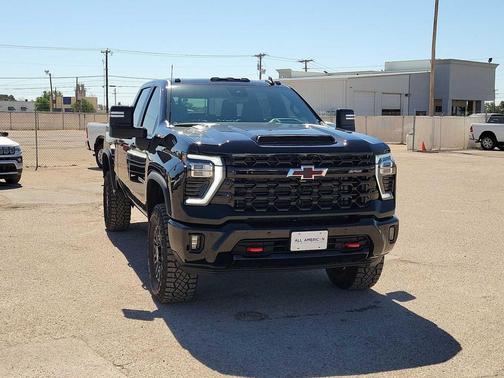 Black 2026 Chevrolet Silverado 2500 Crew Cab, Standard Bed, XR2, 4WD