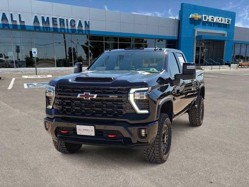 Black 2026 Chevrolet Silverado 2500 Crew Cab, Standard Bed, XR2, 4WD
