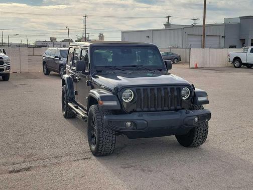 Black Clearcoat 2019 Jeep Wrangler Unlimited Sahara