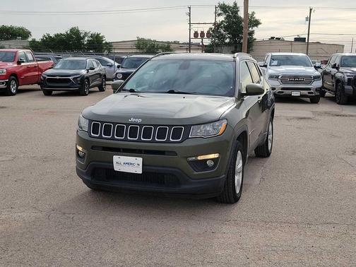 Olive Green Pearlcoat 2019 Jeep Compass Latitude