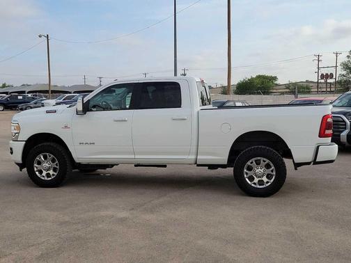 Bright White Clearcoat 2024 RAM 2500 Laramie Crew Cab 4x4 6'4' Box
