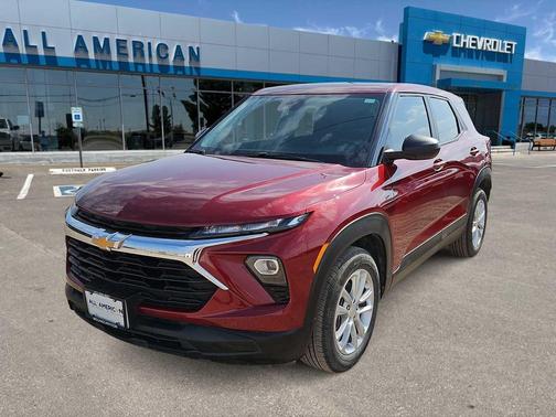 Crimson Metallic 2024 Chevrolet Trailblazer LS