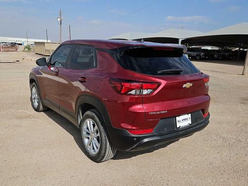 Crimson Metallic 2024 Chevrolet Trailblazer LS