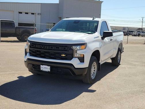 Summit White 2026 Chevrolet Silverado 1500 WT