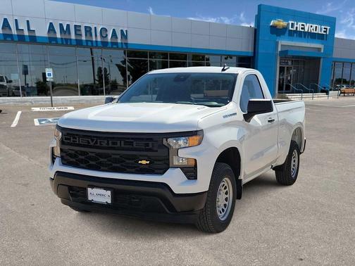 Summit White 2026 Chevrolet Silverado 1500 WT