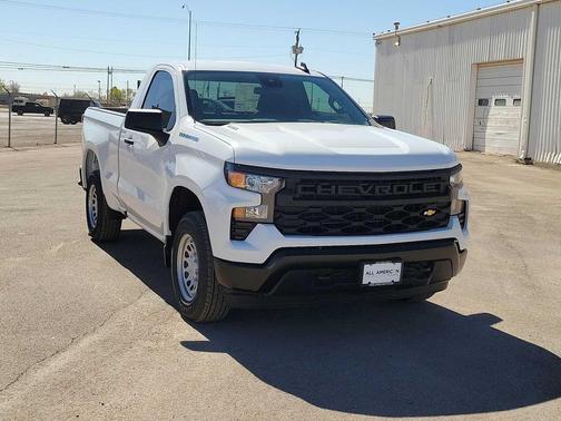 Summit White 2026 Chevrolet Silverado 1500 WT