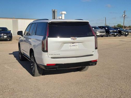 Crystal White Tricoat 2024 Cadillac Escalade Sport Platinum