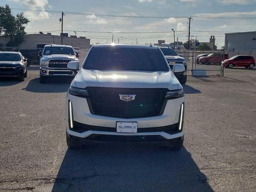 Crystal White Tricoat 2024 Cadillac Escalade Sport Platinum