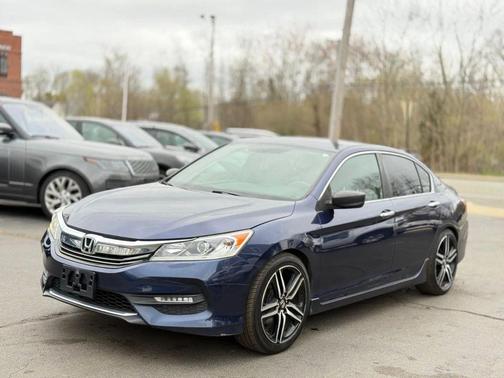 Obsidian Blue Pearl 2017 Honda Accord Sport SE