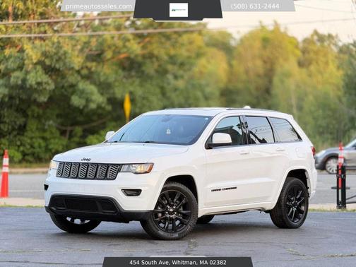 Bright White Clearcoat 2017 Jeep Grand Cherokee Altitude