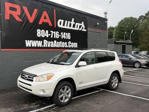 Blizzard Pearl 2007 Toyota RAV4 Limited