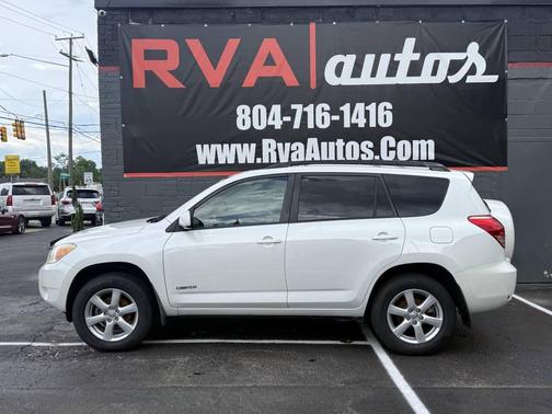 Blizzard Pearl 2007 Toyota RAV4 Limited